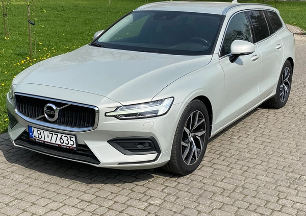 Volvo V60 cena 85900 przebieg: 178500, rok produkcji 2019 z Buk małe 211